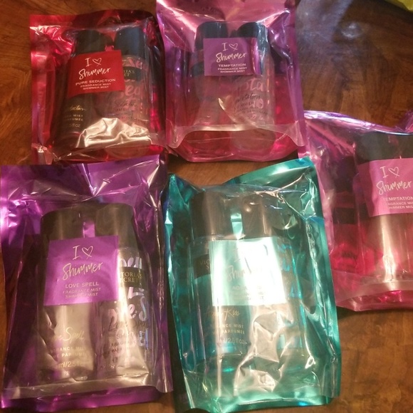 PINK Victoria's Secret Accessories - Victoria secrets body spray and shimmer bundle